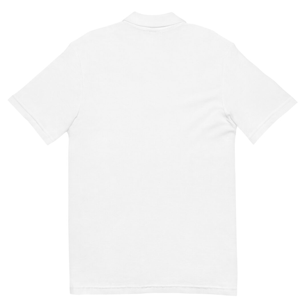 Unisex pique polo shirt - Image 4